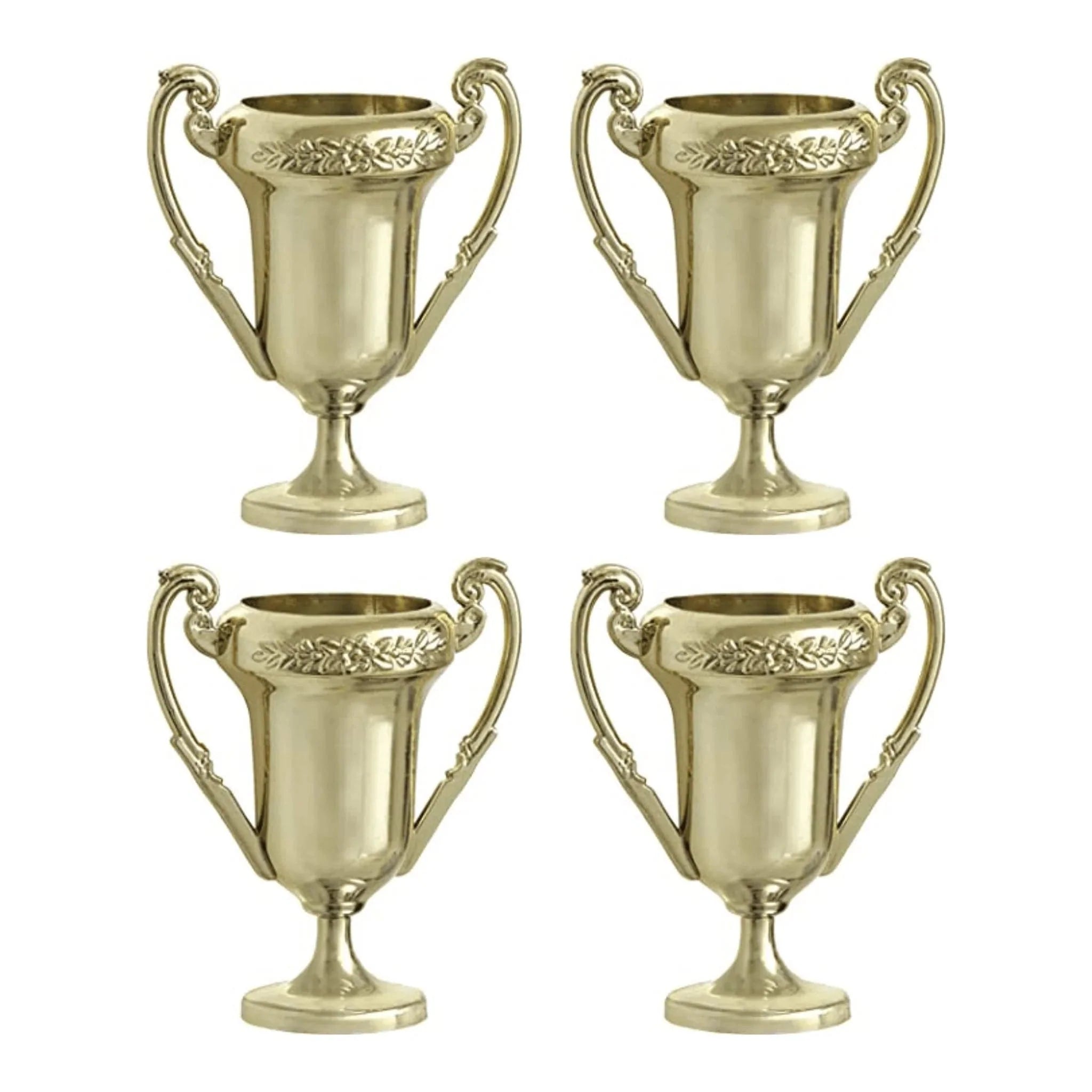 Mini Award Trophies 4pk - PoundToys